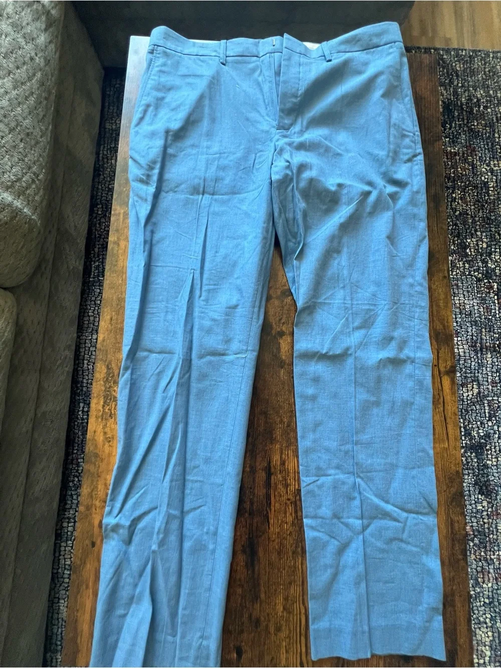 J. Crew Men's Sky Blue Dress Pants